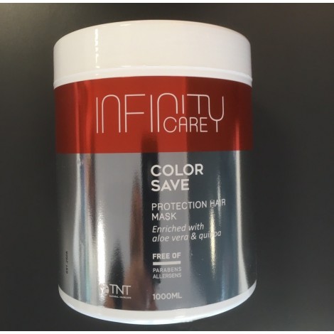 Маска за боядисана коса с Алое Вера и протеини от Киноа INFINITY CARE COLOR SAVE MASK 1000ml